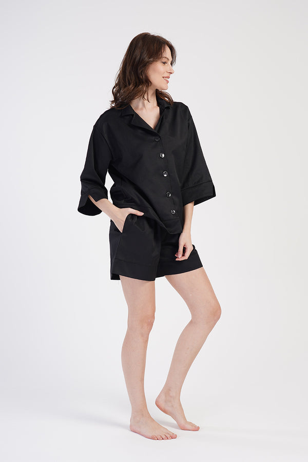 Woman Oxford Short Set