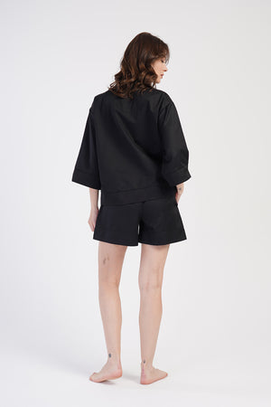 Woman Oxford Short Set