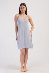 Woman Viscon Big Size Sandy Tunic