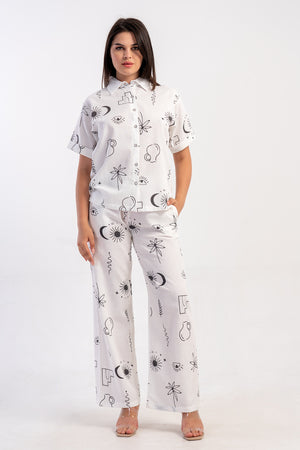 Woman Cyprus More Pant Pyjama Set