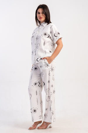 Woman Cyprus More Pant Pyjama Set