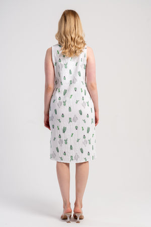Woman Muslin Cactus Dress