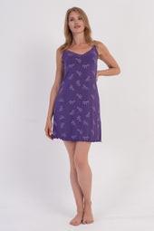 KADIN LYC VISCON V YAKA DANTELLI FIYONKLU IP ASKILI BIBILALI TUNIK