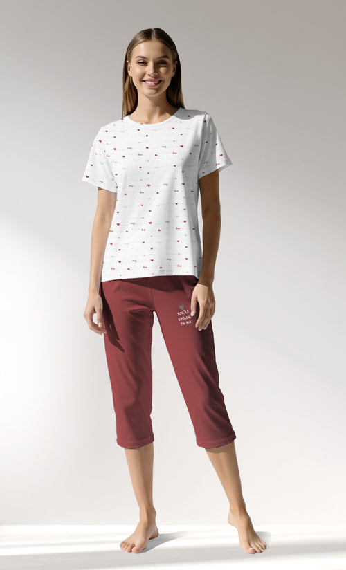 Woman Supreme Lovely Capri Set