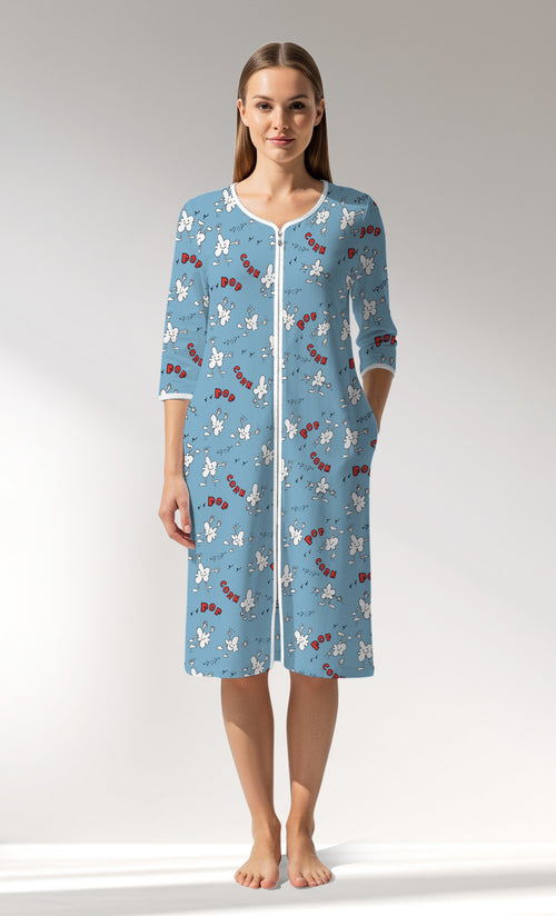 Woman Supreme Popcorn Home Dress