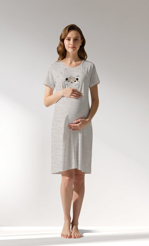 Woman Supreme Cheeks Pregnant Tunic