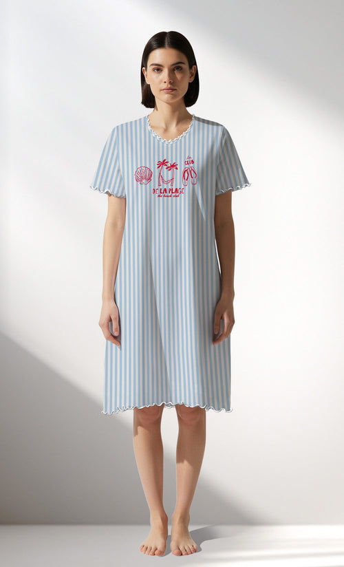 Woman Supreme FreshSeafood Short Sleeve Tunic