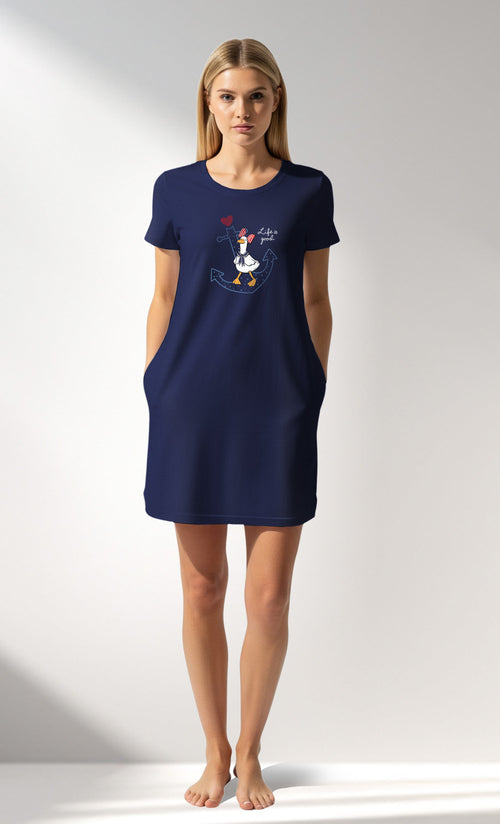 Woman Supreme GooseMarine Pocket Detail Tunic