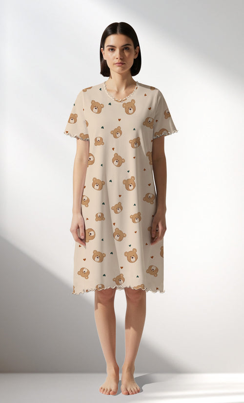 Woman Supreme TeddyDream Short Sleeve Tunic