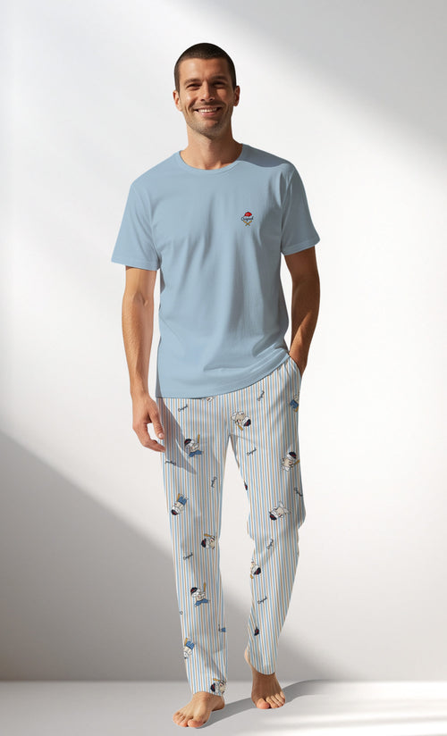 Man Supreme Baseballclub Pyjama Set