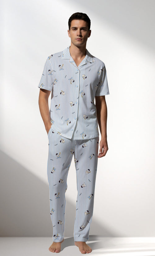 Man Supreme Gamenight Pyjama Set