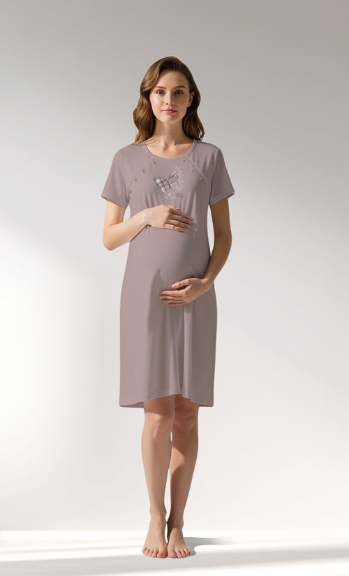 Woman Supreme Plaidwing Pregnant Tunic