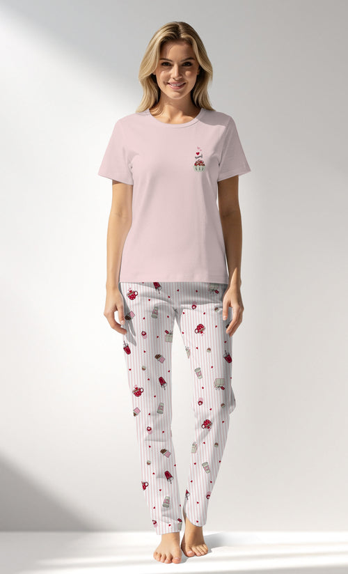 Woman Supreme CoffeTime Pyjama Set