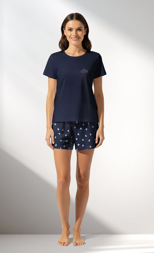 Woman Supreme HeartBeat Short Set