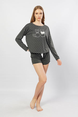 KADIN SUPREM UZUN KOL SORT TAKIM 104013 - Vienetta1.GrupANTRASIT