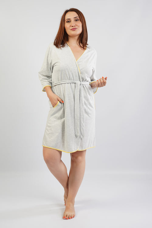 Woman Supreme Big Size Classic Dressing Gown