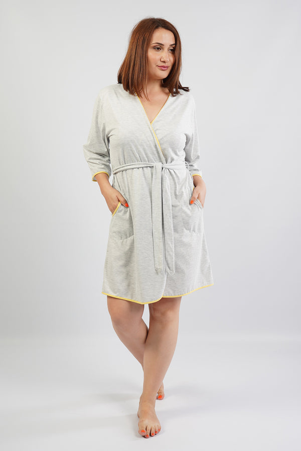 Woman Supreme Big Size Classic Dressing Gown