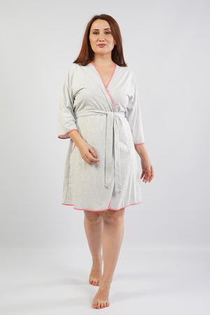 KADIN SUPREM XXL BATTAL 3/4KOL SABAHLIK 106120 - Vienetta1.GrupPORTAKAL CICEGI