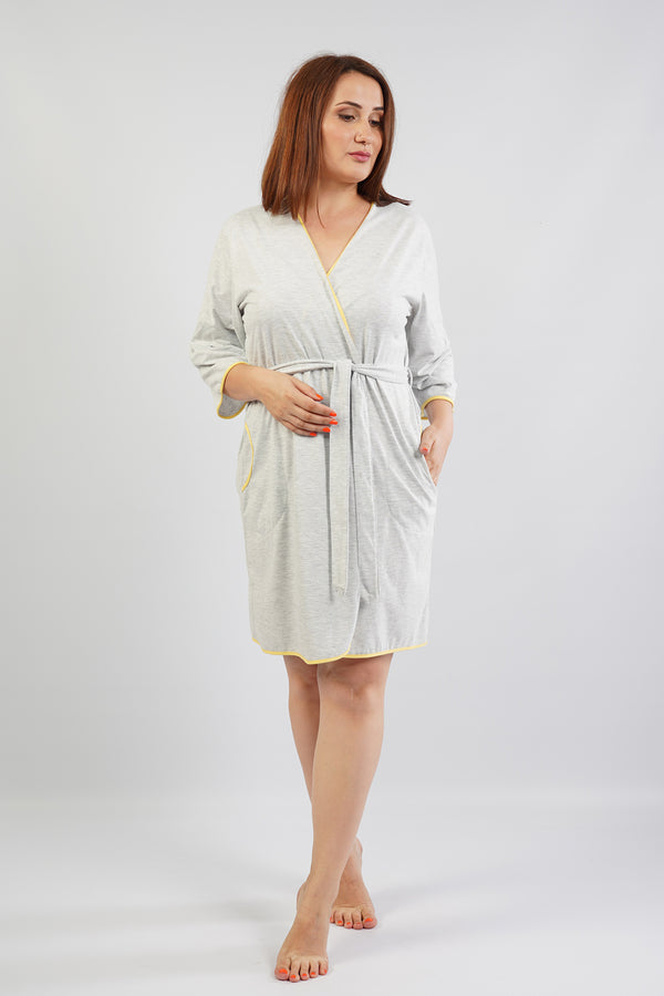 WOMEN'S SUPREME XXL PLUS SIZE 3/4 SLEEVE ROBE 106120