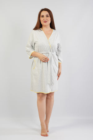 Woman Big Size Classic Dressing Gown