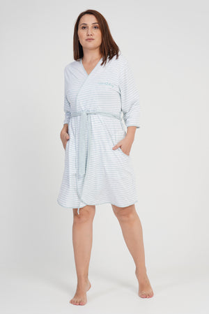 Woman Big Size Light Dressing Gown