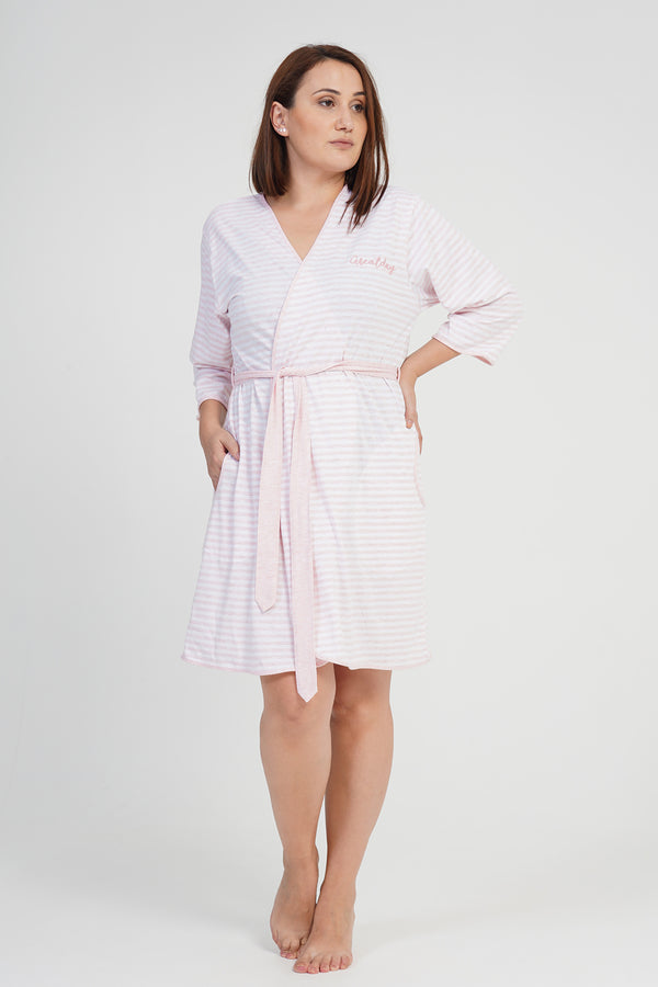 KADIN SUPREM XXL BATTAL 3/4KOL SABAHLIK 106123 - Vienetta1.GrupPEMBE