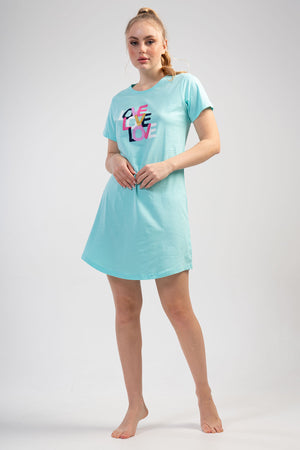 Woman Colorful Love Tunic