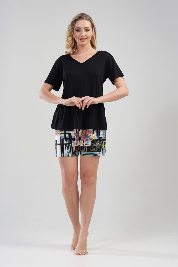 Woman Mozaik Short Set