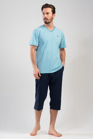 ERKEK KISA KOL KAPRI TAKIM 111197 - Vienetta1.GrupY.LACIVERT