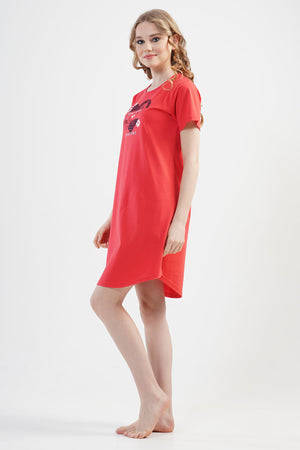 KADIN KISA KOL TUNIK 112100 - Vienetta1.GrupAÇIK NARCICEK