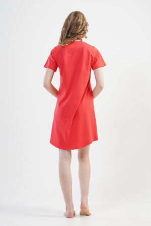 KADIN KISA KOL TUNIK 112100 - Vienetta1.GrupAÇIK NARCICEK