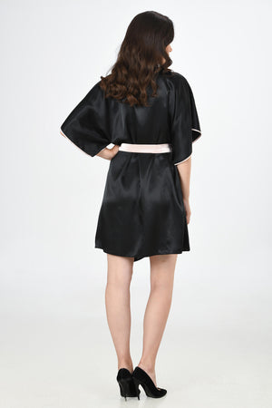Woman Satin Luxury Dressing Gown