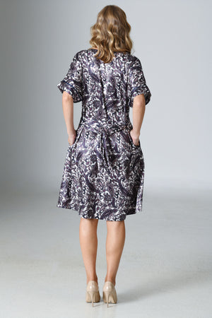 Woman Satin Exclusive Cosmos Dress