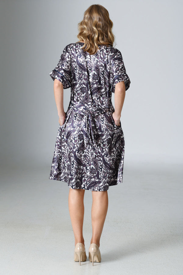 Woman Satin Exclusive Cosmos Dress