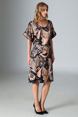 Woman Satin Exclusive Lupin Dress