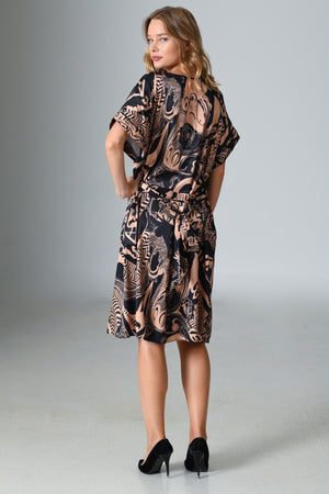 Woman Satin Exclusive Lupin Dress