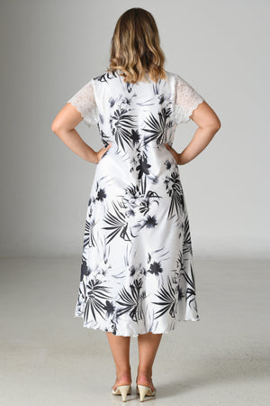 Woman Satin Pimenta Big Size Long Tunic