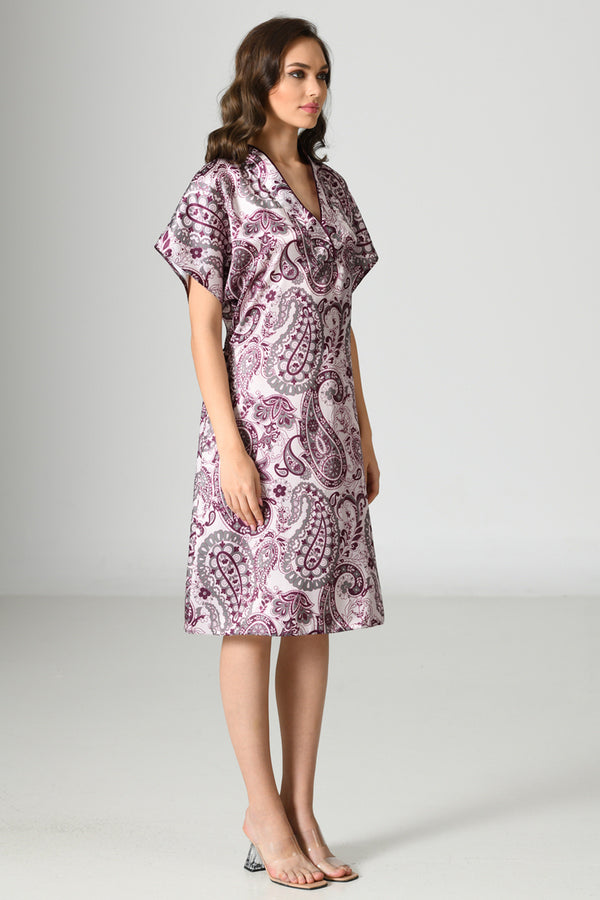 Woman Satin Aster Tunic