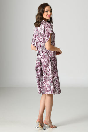 Woman Satin Aster Tunic