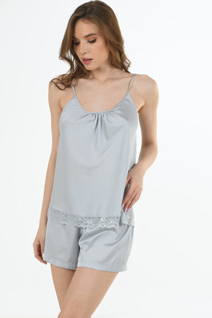 Woman Katia Satin Short Set