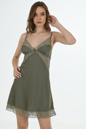 Woman Satin Forest Tunic