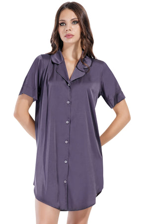 Woman Satin Fumia Shirt - Vienetta1.GrupFUME