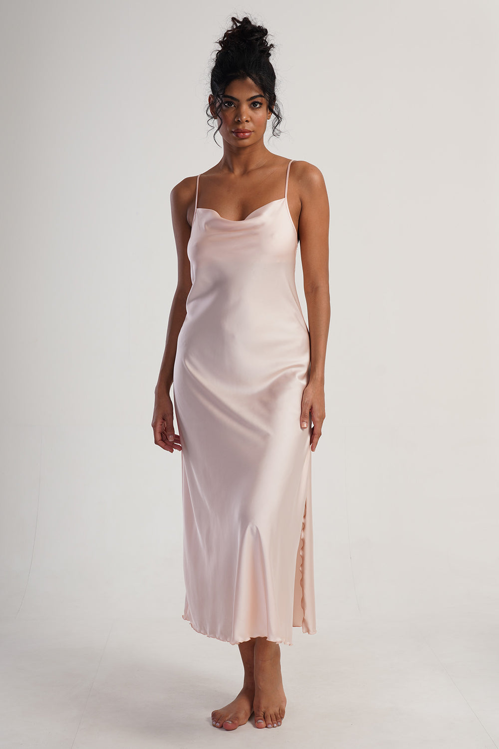 Woman Exclusive Satin Soft Tunic - Vienetta1.GrupPINK