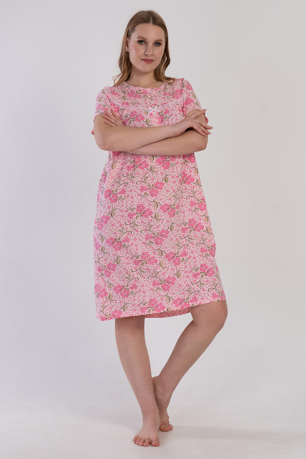 Woman Crystal Nightgown