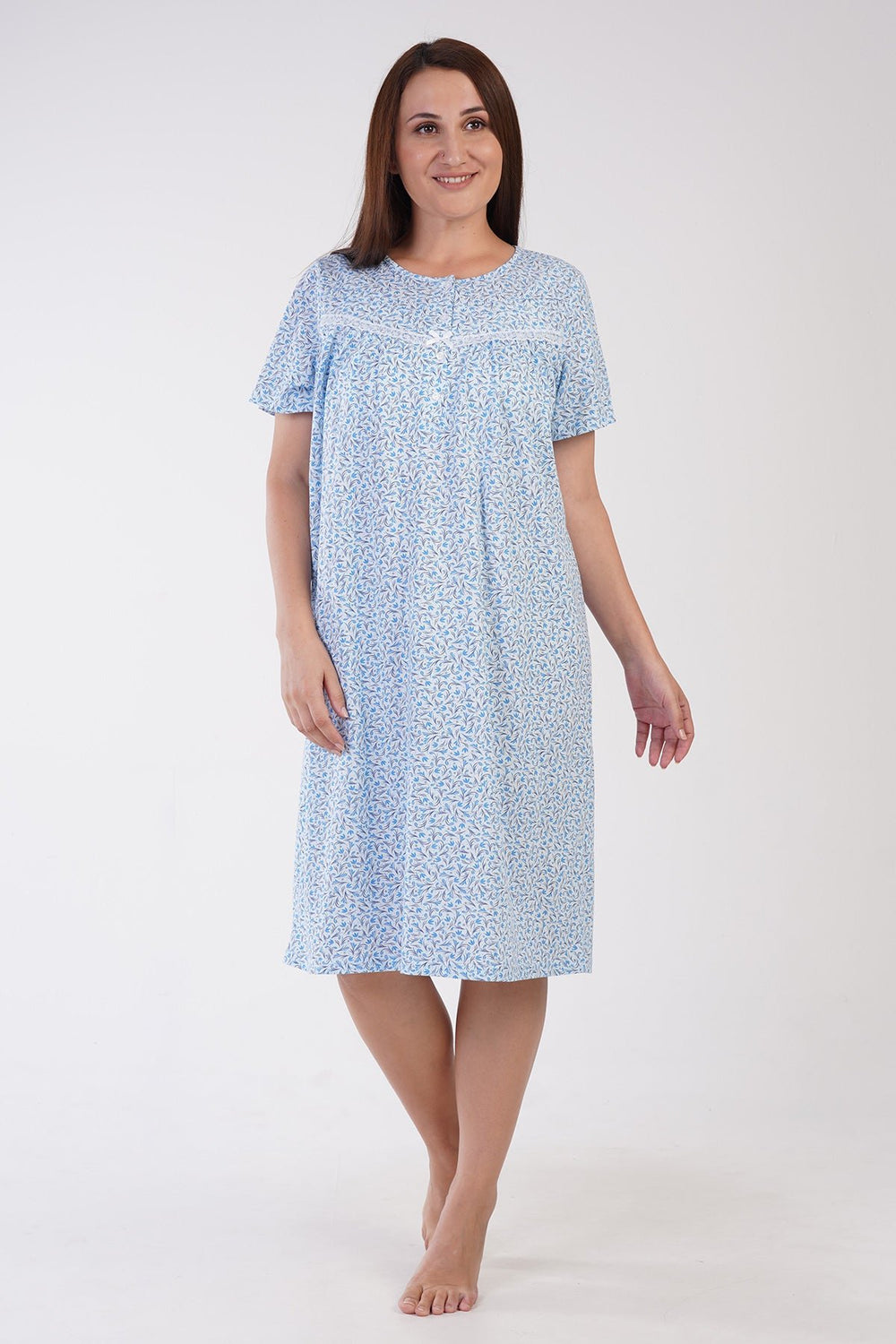 Woman Big Size Lodes Nightgown - Vienetta1.GrupOMPHALODES