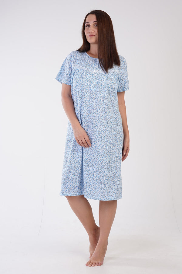 Woman Big Size Lodes Nightgown - Vienetta1.GrupOMPHALODES