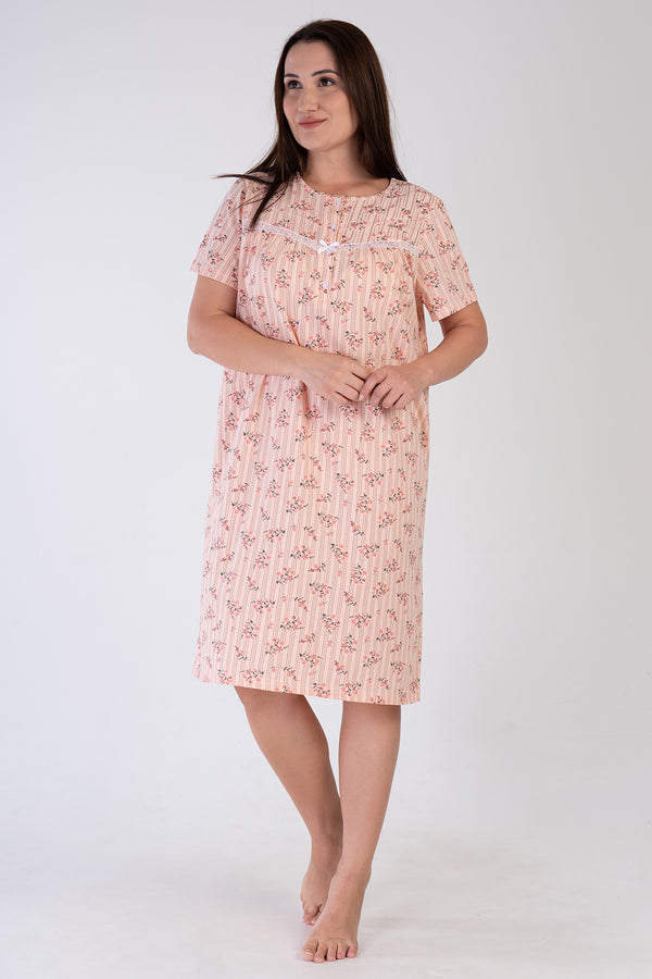 Woman Big Size Rosia Nightgown