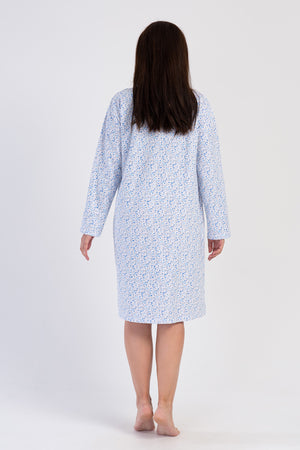 Woman Cotton Verenda Grandma Nightgown