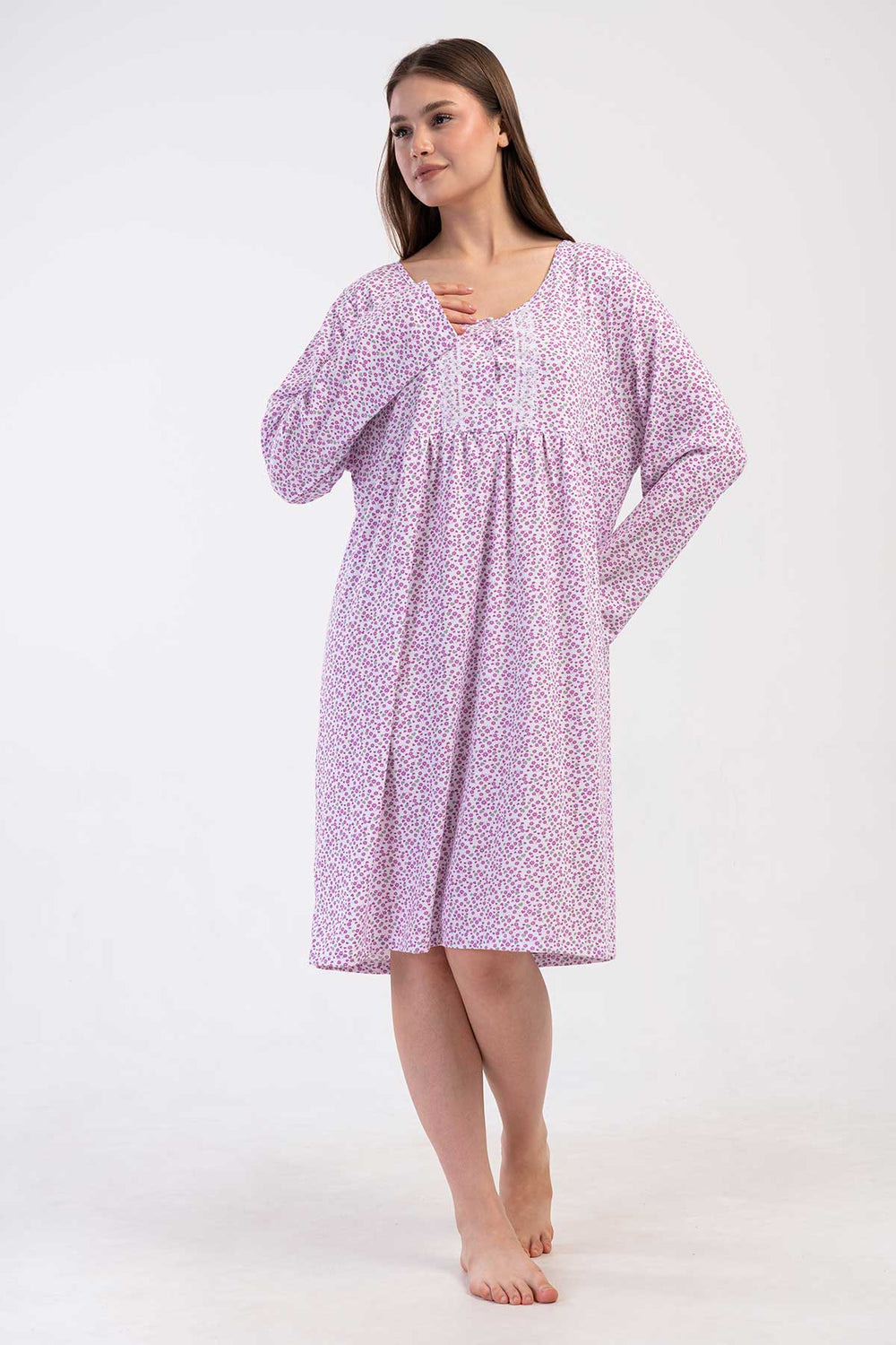 Woman Big Size Supreme Yaca Grandma Nightgown