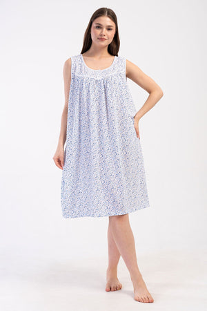 KADIN SUPREM XXL GENIS ASKILI KISA BOY GECELIK 161775 - Vienetta1.GrupMAVI